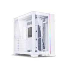 LIAN LI O11 Dynamic EVO 011 DERGBW - Aluminum / Steel / Tempered Glass ATX Mid Tower Computer Case - White